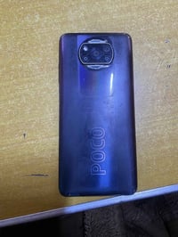 جهاز للبيع poco x3 مبدل بطاريه والباقي شوف العين السعر 100 والله محييك...