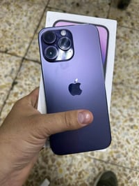 للبيع او مرواس❤️  ايفون   :-14بروماكس  الذاكرة :- 256  البطارية :-100🔋...