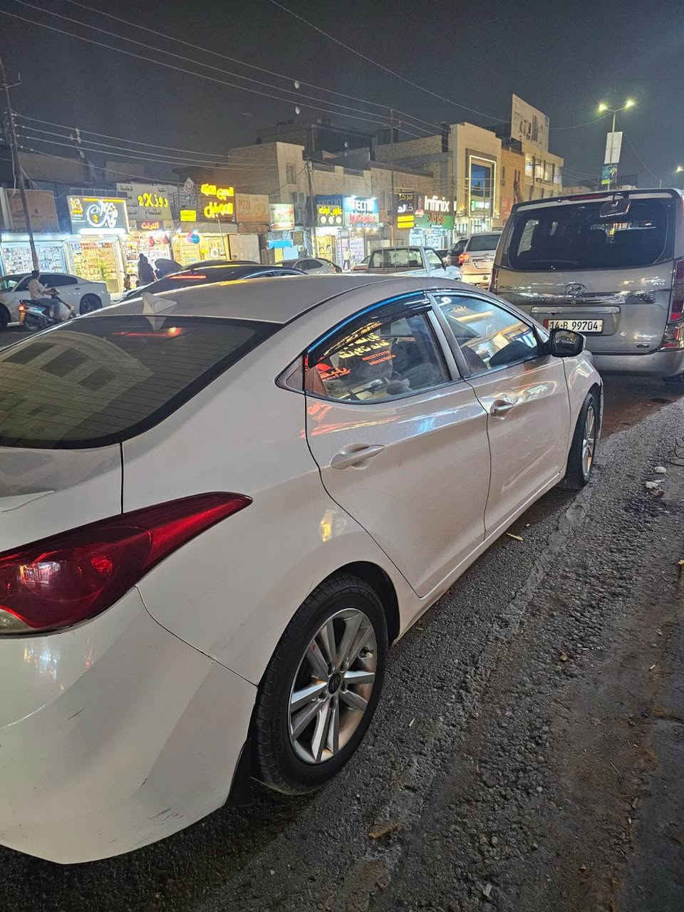 النترا موديل 13 رقم أربيل وارد خليجي بيها ضربة لباب السدر وبارد بالجاملق الوره بأسم الشركة منتهيه السنويه 
ما موجود ع الماسنجر 
رقم صاحب السياره *********** البصرة, العراق
