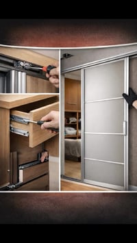 تحتاج صيانة لغرف النوم أو الأبواب السلايد؟ إحنا نجيك لحد باب بيتك 🚗🏠 ✅...