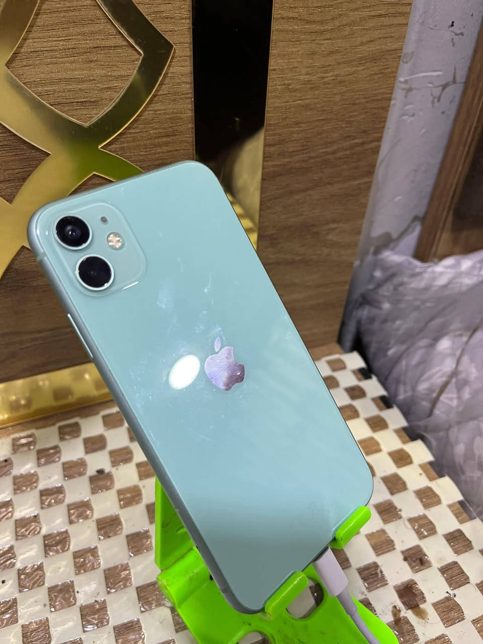 سلام عليكم
جهاز للبيع ايفون 11 عادي 
جهاز ما مفتوح ولا مبدل بي شي 
ذاكرة 128 
بطارية 71 
مكان ديالى بعقوبة 
***********
