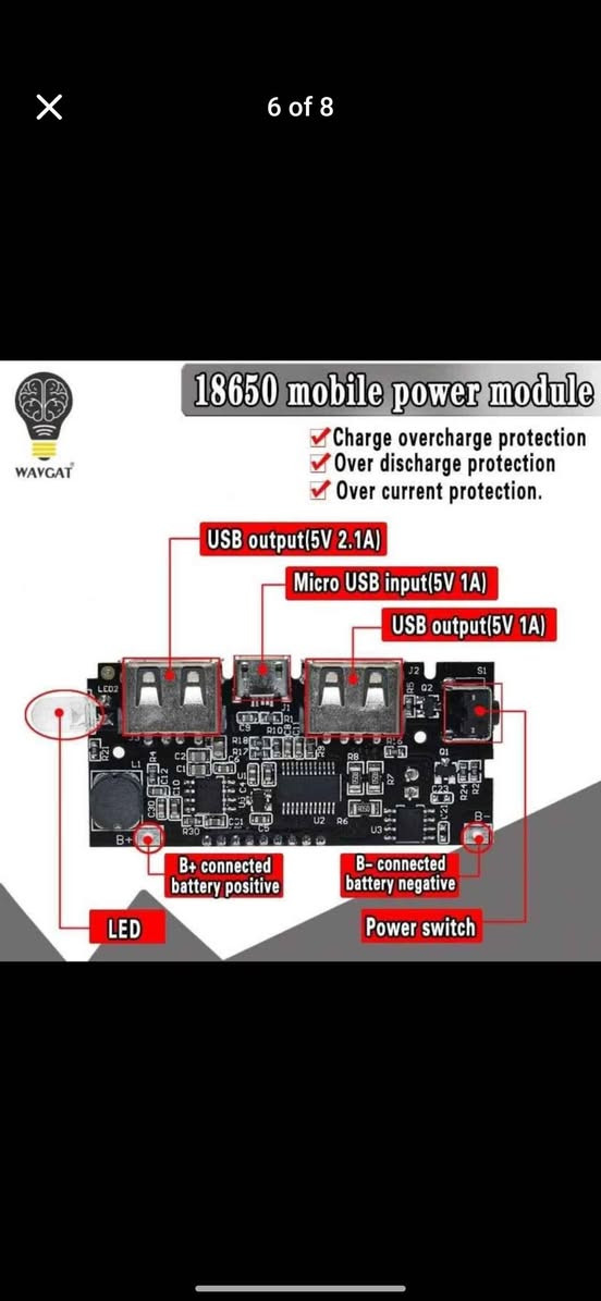 Chargar board 5V  2A

چارچەر بۆرد 5 ڤۆلتی جۆکەر بۆ زۆر کاری ئەلکترۆنیات بەکار دێت بەتایبەت بۆ دروستکردن و چاکردنەوەی پاوەربانک ، تا70 هەزار میلی ئەمیر توانای هەیە ،دەبڵ یوئیسبی ، جوملەو موفرەد بەردەستە گەیاندن هەیە 
ناونیشان قەڵادزێ ، 

نرخ جوملەی 4 هەزار

گەیاندن هەیە 🚗

توصیل 🚗

***********
*********** بشدار, السليمانية
