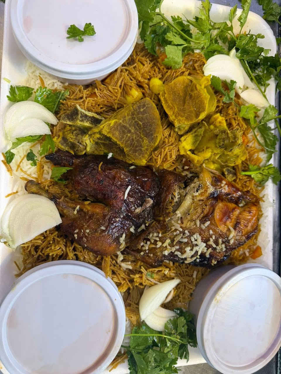 عروض مطعم العزائم😍😍🔥
1.     العرض الاول.     دجاجه ذبح محشيه بالتمن وزن كيلوين ب 10 فقط😍

العرض الثاني //-- دجاجه ذبح مع صينه تمن مندي  شكلين 🥰

و3 كاسات مرك  ب 15  الف 😍

2-العرض الثالث // صينه تمن ونص دجاج مع كاسه مرك ب 8  🍋‍🟩

3-- العرض الرابع. // صينه تمن مندي شكلين و 2 كاسات مرك  مشكل ونص دجاج ب 10 فقط😐

4–صينه قوزي ثريد وتمن ولحم ب14 فقط🥹

5 — ربع دجاج مشوي مع تمن ومرك ب5 فقط ❤️

صينه. تمن ومرك. ب 5 الف 

العنوان النعمانيه شارع 60 مقابيل محلات الطلقاني

بادراه بيت مهدي علي الصالح

خدمه التوصيل المجاني

***********

***********

 وتساب ***********

***********

***********
