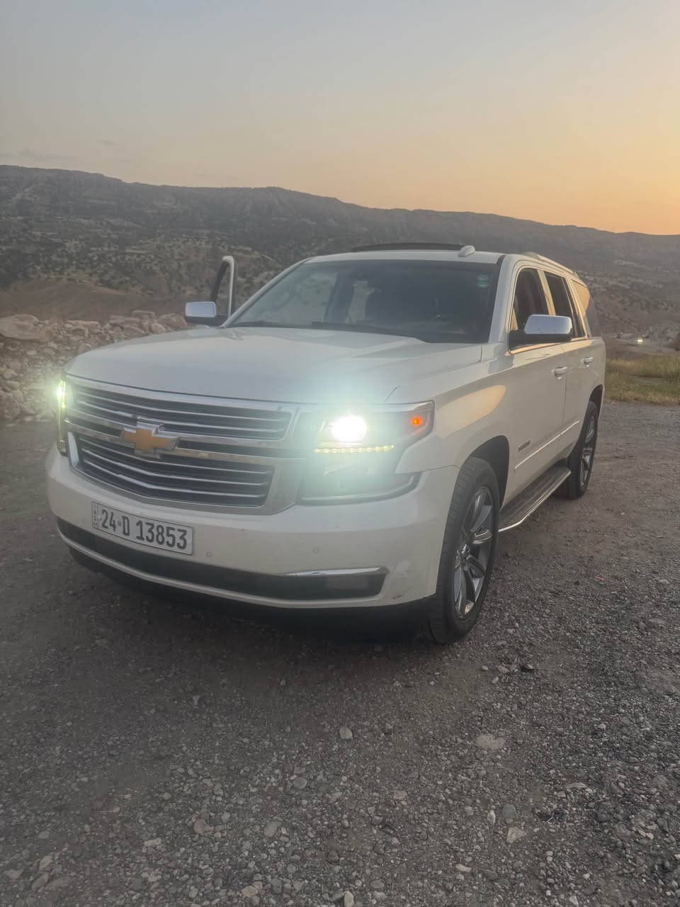 تاهو 15 
Ltz
ماشيه 160 الف كيلو
مواصفات فول خليجي وكالة منصور 
بيه 3 مكانات بارد مكفوله من صبغ وتبديل والفتح
مكينه مفتوح تبديل جعوب 
مكينة كير حدادية تخم تاير جديد كلشي بالسيارة جديد وسيارة كلش حلوة وجاهزه
سعره 305 قفل بدون عملة لا تعبني ولا اتعبك 305 تجيبهن وتجي غيرهه لا
*********** بغداد, العراق

