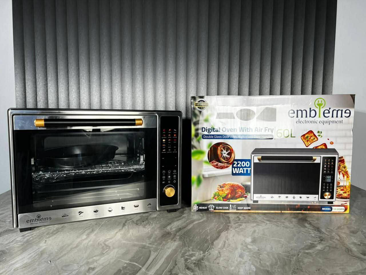 🔥 عرض خاص لفترة محدودة + ضمان حقيقي لمدة سنة كاملة من تاريخ الشراء! 🔥
​ليش تشتري جهازين وتزحم مطبخك إذا تكدر تحصلهم بجهاز واحد؟ 🤩
نقدم لكم فرن أمبليوم الكهربائي والقلاية الهوائية (2in1)، الحل الأمثل لتحضير أشهى الوجبات الصحية لعائلتك بكل سهولة واحترافية. 🍗🍟
​شنو اللي يميز فرن أمبليوم؟
​تقنية 2 في 1: فرن كهربائي وقلاية هوائية بنظام واحد للطبخ الصحي بدون دهون.
​حجم عائلي جبار: سعة 60 لتر وقوة 2200W لتلبية كل احتياجاتك.
​تحكم ذكي وسهل: شاشة لمس LED متطورة لاختيار البرامج المتعددة بضغطة زر.
​توزيع حراري مثالي: مروحة داخلية تضمن استواء الأكل من كل الجهات.
​شواية دجاج دوارة: لدجاج محمر ومقرمش مثل المطاعم.
​رؤية واضحة: مصباح هالوجين داخلي لمتابعة الطبخ بدون فتح الباب.
​🎁 يأتي مع مجموعة ملحقات متكاملة مجانية:
(تبسي دائري، صينية شواء، شواية دجاج دوارة، مشبك شوي، ماسكة شواية، ماسكة صياني، وصينية ترسبات لسهولة التنظيف).
​📲 سارع بالطلب الآن الكمية محدودة!
للحجز والاستفسار، راسلنا خاص 
او وتساب: ***********
​#فرن_كهربائي #قلاية_هوائية #اجهزة_منزلية #مطبخ_عراقي #طبخ_صحي

