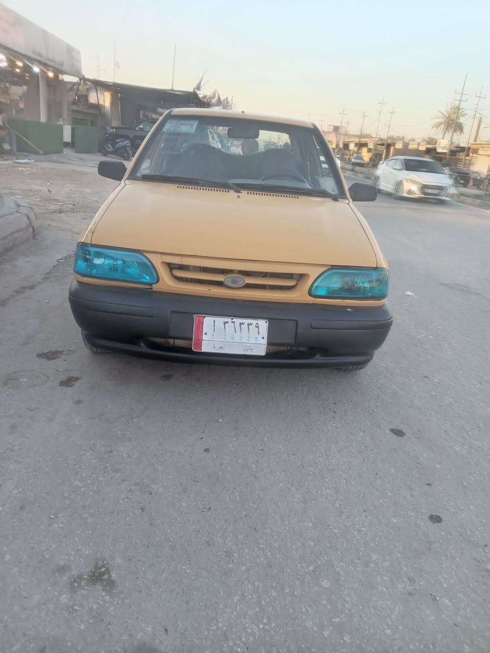 سايبه ٢٠١٦ رقم بابل تحويل مباشر مصفره هيئه وغرامه محرك كير خير من الله بيه فقط صبغ جاملغ خلفي السعر ٣٠ مكاني كربلاء طوريج *********** السياره احله من التصوير
