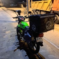 دراجة نوع شاينك  مديل ٢٠٢٣  لون اخضر  محرك مكفول  دراجة مكفولة كفالة ع...