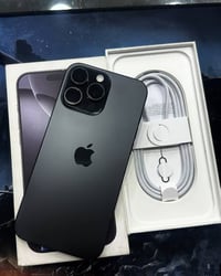 آيفون ١٦ برو ماكس • اسود • بطارية ١٠٠٪