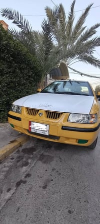 سلام وعليكم سمند موديل ٢٠١٢ كرستال بيهة صبغ قليل اثر جراد سيارة كلش نض...