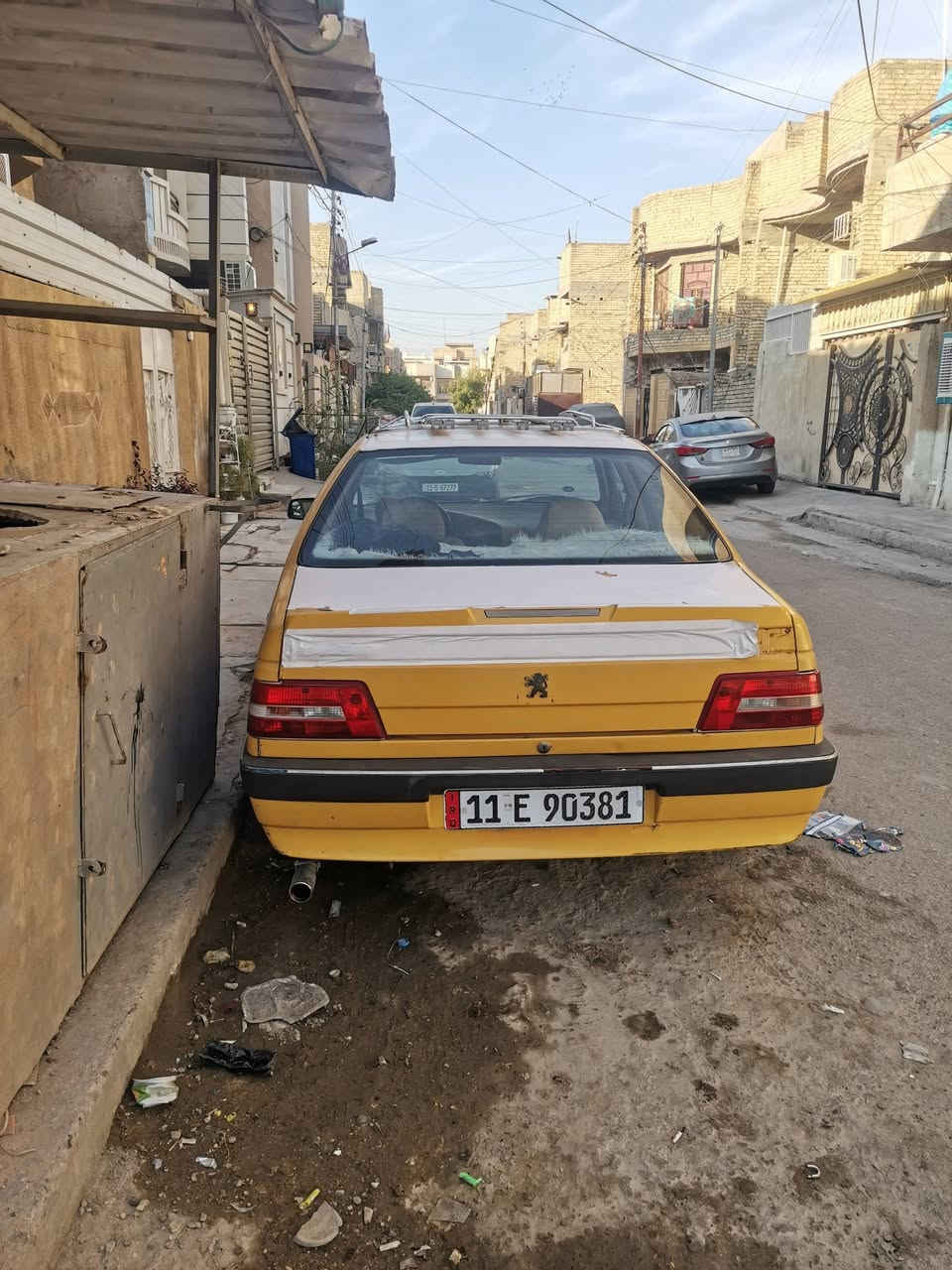 بيجو لميس 2013 405 للبيع
مصفرة هيئة و غرامات رقم انكليزي السياره مبدل بيها دعاميه و جاملغ امامي جهة السايق كير و مكينه مكفولات

شرط التحويل

***********
