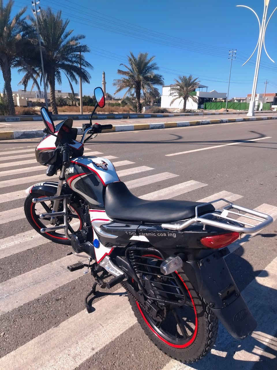 سلام عليكم دراجه سايم موديل 2017 مابيها اي نقص نكره صلف نضافتها مثل ما بصوره السعر 700 بيها مجال بصيط مكانها عامريه الفلوجه ***********
