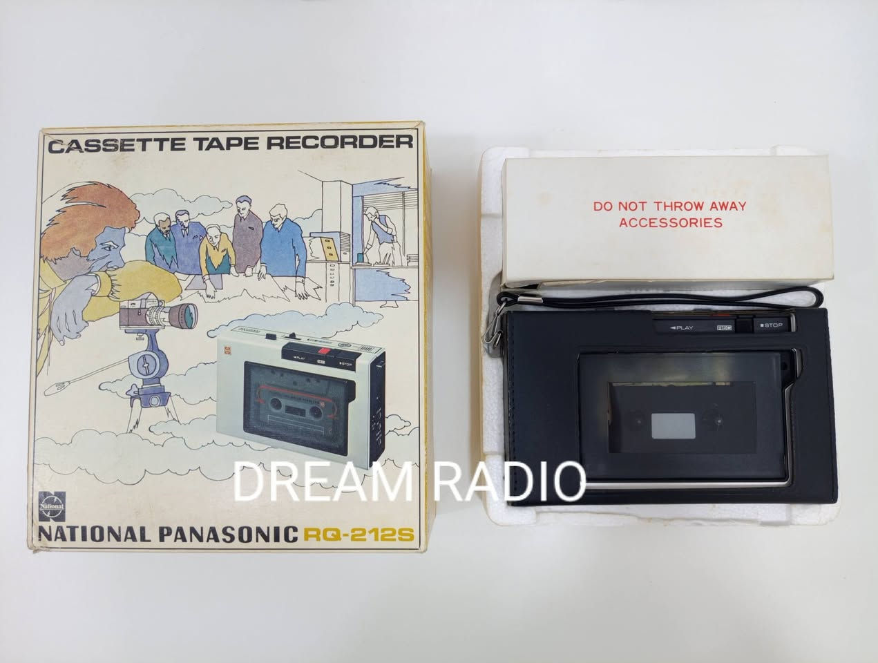 مسجل ناشونال باناسونيك RQ-212S
انتاج اليابان 1972 غير مستخدم 
محوله باتري الاستفسار مراسلة الصفحه


**إذا كنت صاحب هذا الإعلان وتريد حذفه لأي سبب، رجاءا أرسل رسالة إلى الدعم الفني**