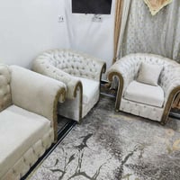 قنفات كويتي • طقم 2+2+3 • اسفنج ضغط عالي