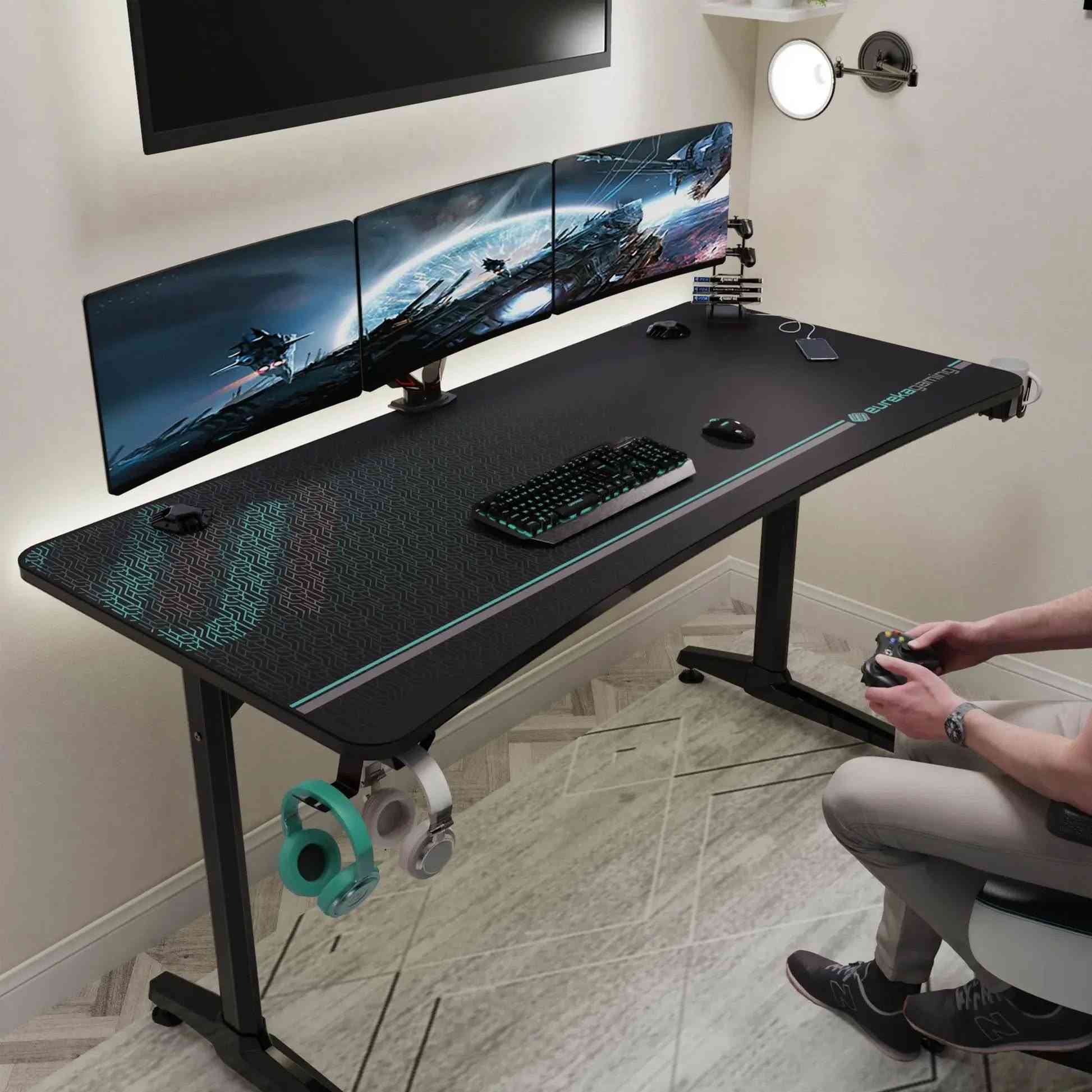 السلام عليكم ميز كمبيوتر ابعاد ١٦٠ طول و٦٠ عرض شركة eureka gaming السعر ٨٥ الف النضافة ٨٠٪؜ بي زلوغ بسيطة 
والارتفاع متغير متوفر توصيل مجاني فقط مركز البصرة


**إذا كنت صاحب هذا الإعلان وتريد حذفه لأي سبب، رجاءا أرسل رسالة إلى الدعم الفني**