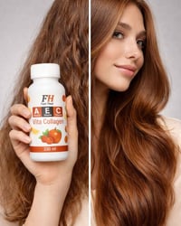 كولاجين الشعر • ترميم عميق • لمعة فورية