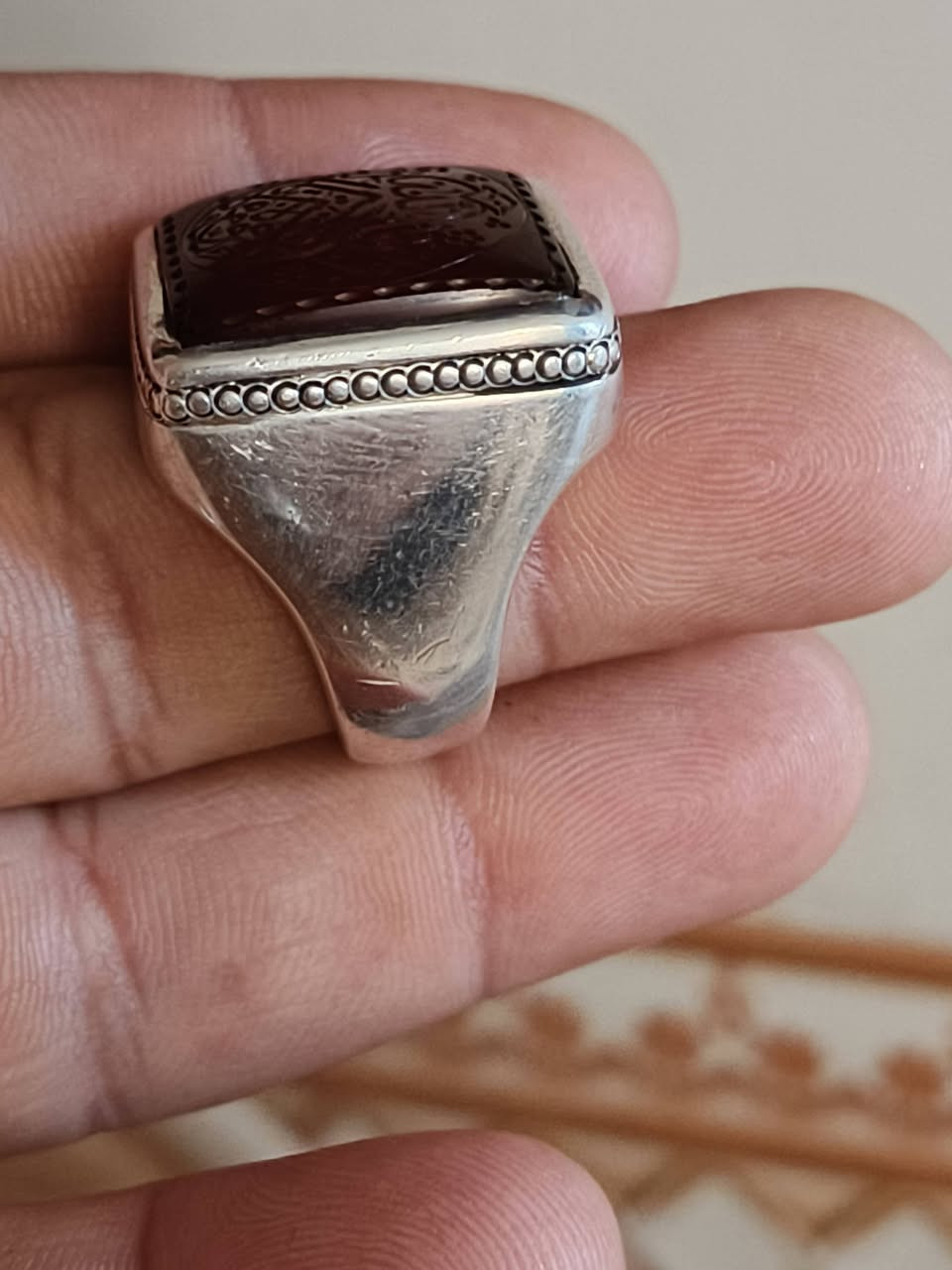 عقيق يماني مخطوط اسم الخطاط ملك صياغه عارف البحرين


**إذا كنت صاحب هذا الإعلان وتريد حذفه لأي سبب، رجاءا أرسل رسالة إلى الدعم الفني**