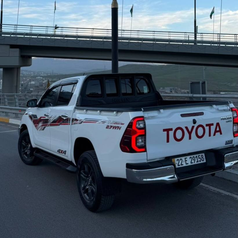 تويوتا هايلكس 2023 گير اوتوماتيك دبل اكسل
درجة أولى صفري شركة جهان
فول فول مواصفات
بصمة + شاشة كبيرة
كوشن تبريد + سلايد + جام خلفي
مرايات شفط
ماشية بس 56,000 كم

🟪 السعر  :: الطلب في التعليقات ويوصلك مباشرة ✍️ 📩

رقم وسنوية  وكلشي جديد
گير ومكينة واكسل كلهن بشرط

رقم المالك:
***********
واتساب
