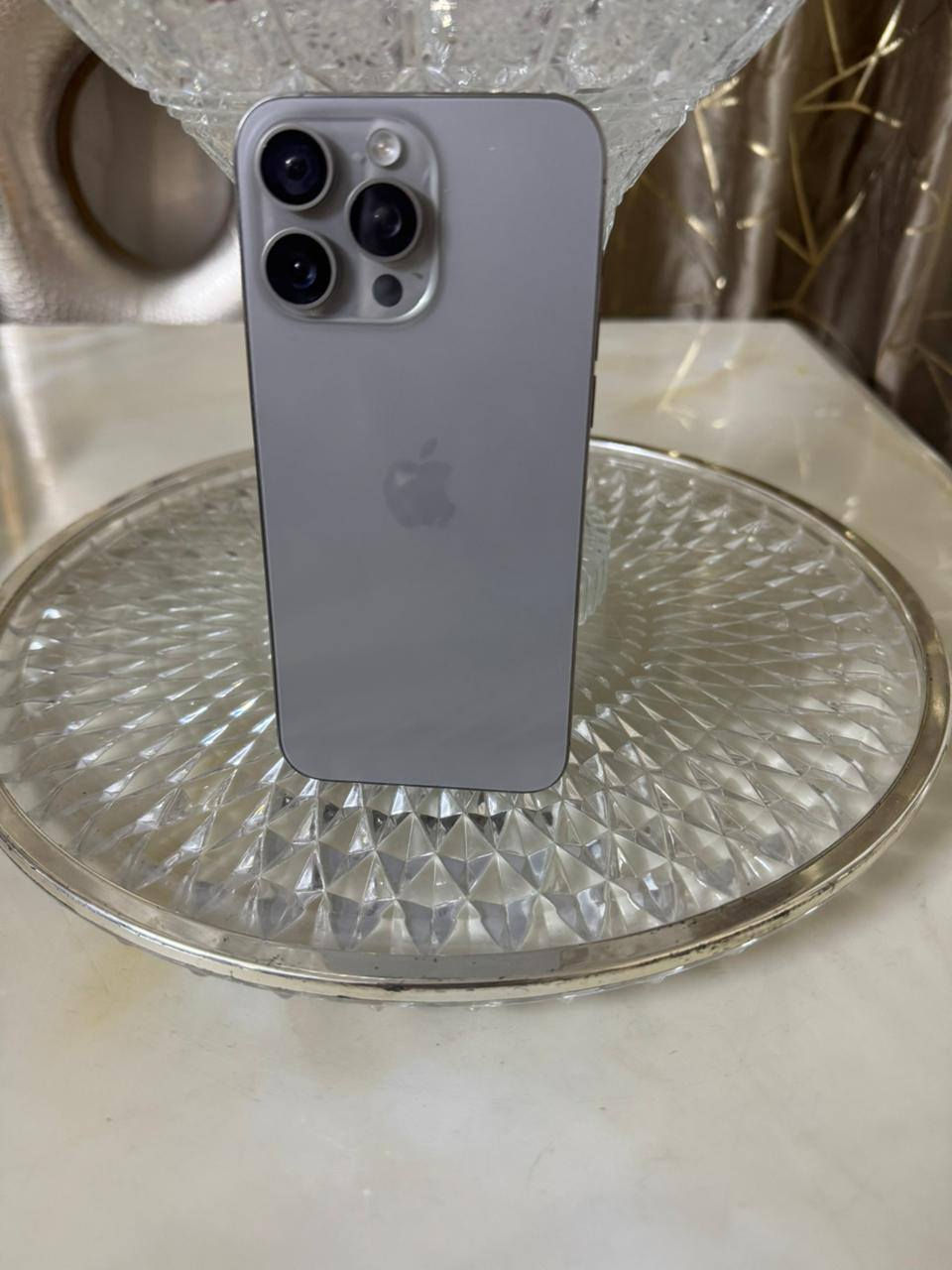 سلام عليكم للبيع ايفون ١٥ برو ماكس ذاكرة ٢٥٦ بطارية ٨٧ جهاز ماستر شرق اوسط المكان بغداد حي الجهاد السعر ٨٥٠ وبي مجال ***********
