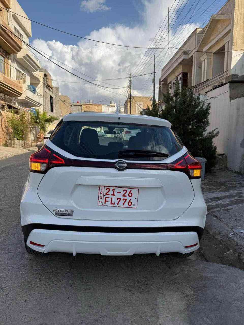 Nissan kicks 2024
مواسەفات S
١٨٠٠٠ هەزار رۆیشتیە 
گێر و مەکینە بەشەرت 
٤ پارچەی هەیە 
فەحسی مرورو هەزەی بۆ کرایە 
*********** أربيل, العراق
