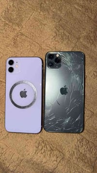 ايفون 11 عادي 256 و11برو ماكس 256 للبيع مكاني بغداد حي الجامعه  078658...