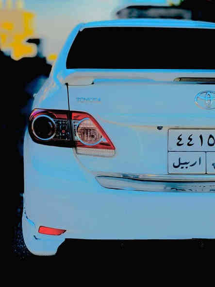 السلام عليكم كرولا 2013  السيارة كلشي موضح بالصور والفيديو كلش نظيفة السيارة ومالتي شخصيا كلشي بيها بشرط من محرك وكير وحدادية وهزة جديدة السيارة بيها ثلاث قطع رش امامي وكرتين ورا بس كلش كلش نظيفة السيارة سعرها 128 ومجال للي اكدر علي  وجنايها يعرف شنو قيمتها ارجوك اذا ما عجبك المنشور علق تعليق حلو مثلك وشكرا للكل
