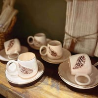 سيت فنجان • ٦ أكواب • ٦ صحون