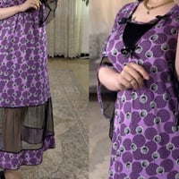 دشداشة نسائي • خامة زبدة • فري سايز ٩٥ كيلو