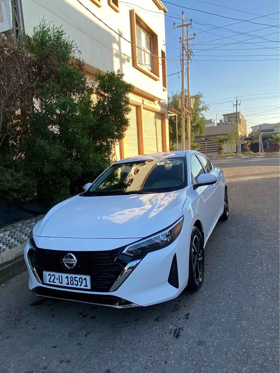 Sentra SV

نيسان سنترا  2025

 وارد امريكي فئة SV  
رقم اربيل بأسمي تحويل ثاني يوم
حادث ربع بنيد 

ماشية 13 الف كيلومتر
بدون اي ضرر داخلي 
مواصفات 
نقطة عمياء 
تحكم استيرن 
محرك 2000
 
* نظام اوتو استوب

بصمة رادار امامي خلفي جانبي 
قيادة ذاتية تحديد مسار
شاشة كبيرة كار بلي
كامرة خلفية دوارة
توقف ذاتي امامي خلفي
كروز سرعةسايد بريك بالرجل
حساس خلفي
أبواب جنطة بصمه
والعديد من المواصفات
مكاني كركوك 
السعر 155 وبيه مجال

* السياره على وضعية الشركة

***********
*********** كركوك, العراق
