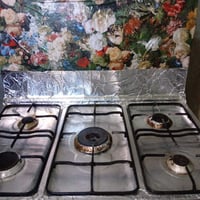 طباخ خمس عيون • فرن عاطل • نظيف