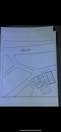 قطعه 210 متر واجهه 11 وربع والباقي نزال سند 25 مع كافه الخدمات الموقع ...