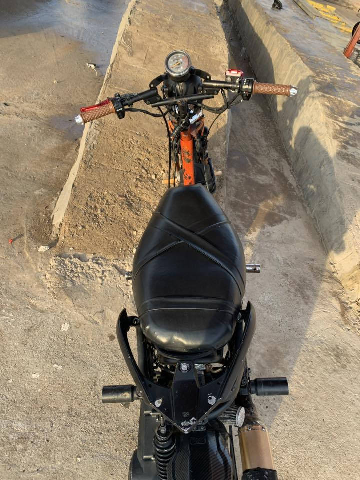 دراجه اوتو  شاصي كوري محرك جي واي 6.    محرك ١٥٠cc دراجه نكره سلف كهربائيات كامله  سعر ٣٥٠ بيها مجال مكان ديالى دلي عباس ***********
