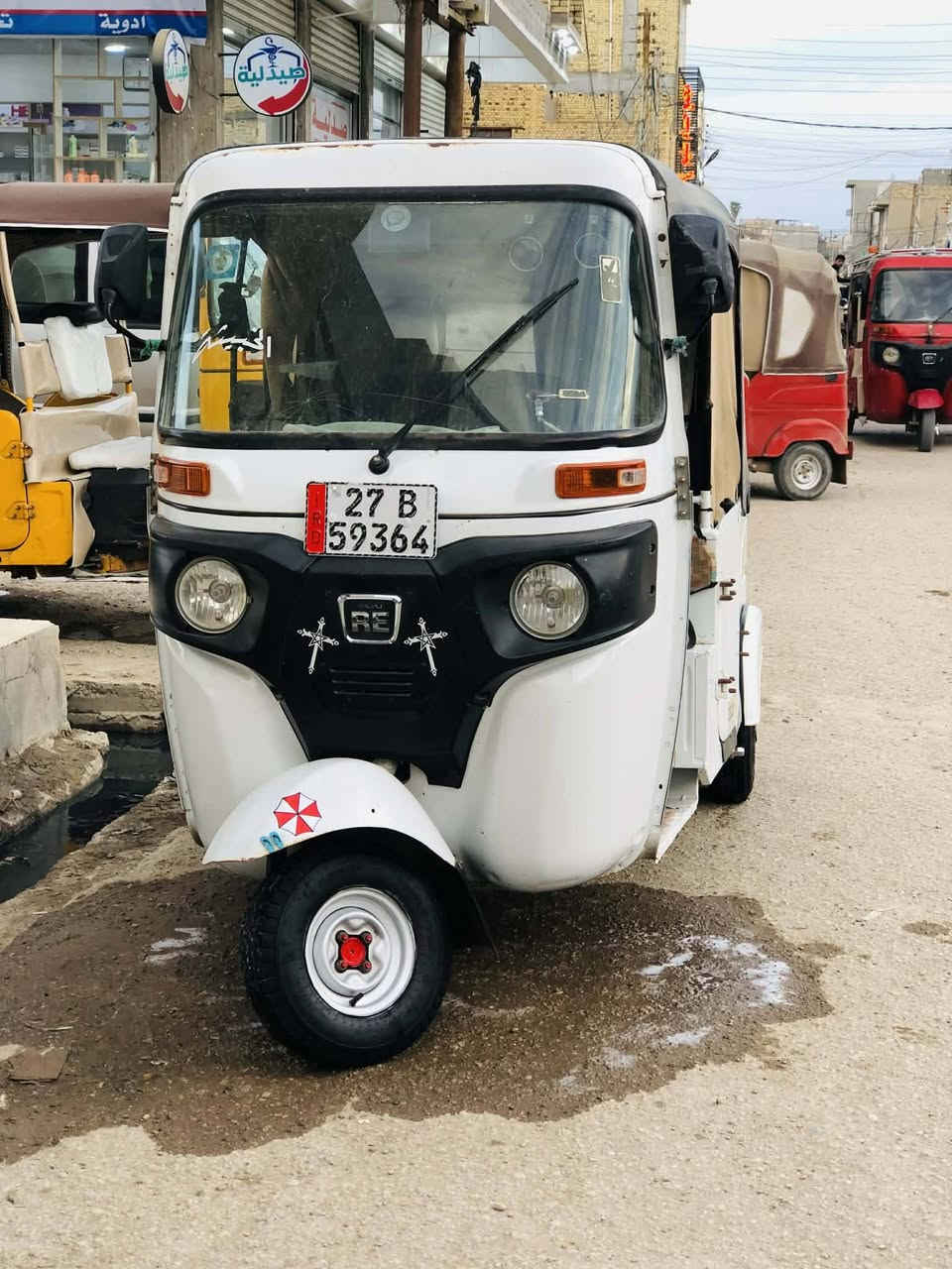 سلام عليكم تكتك للبيع مديل 21 كشر كفاله عامه شلع مكينه مجفته تجفيت شريكه معمره دوس فقط شراي يتصل ***********
