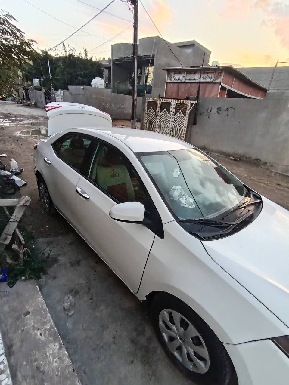 السلام عليكم
سيارة كورلا وارد امريكي ٢٠١٦ LE رقم دولي اربيل حادثها موضح بالصورة

كير محرك  صدر كله تمام

تشغيل سويج

دوشمة كشنات وارضيات

شاشة

محرك ١٨٠٠

تايرات جديدة

تحكم شتيرن

تبريد تدفئة

ماشية ١٢٣٧٢١ ميل

كهربائيات كلها تمام

سنوية لغاية ٢٠٢٨

باسمي تحويل مباشر او وكالة

وبيها طخة فوك الجاملغ الخلفي جهة السايق معدلة باردة ومكحلة
وبعض الشخوط البسيطة

دعامية امامية مبدلة

السعر ١12 ورقة

مكاني بغداد البلديات

الشراي يجي يشوفها

***********
