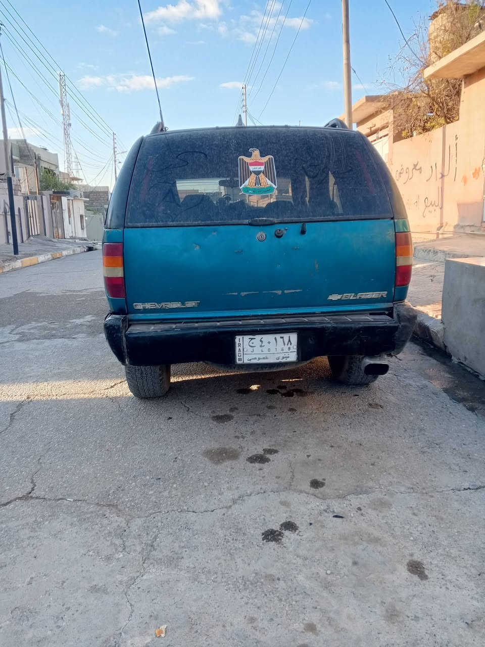 السلام عليكم
جمسي بلايز موديل 95 محرك وكير شرط محرك تويتا 4 بستم رقم نينوئ الماني شرط الوكاله والتحويل السعر 25 
المكان موصل 
***********
***********
