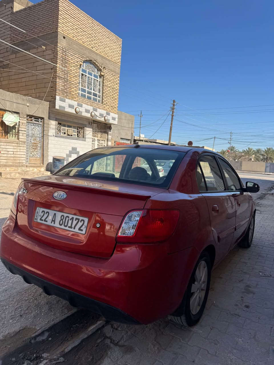 كي ريو 2012 وارد خليجي محرك 1400 فو سياره فتحه 5 ويل كب اشاره بل مري تبريد بيانو دركه سيراتو  مكفوله من الصبغ بيه بارد قليل وجراد قليل جداً السعر 84 مكاني النجف ***********  رقم اربيل انكليزي حاضر وكاله  تحب تحويل النجف, العراق
