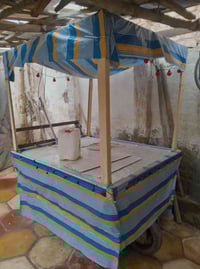 عربانة • لبلبي • خشب وصاج