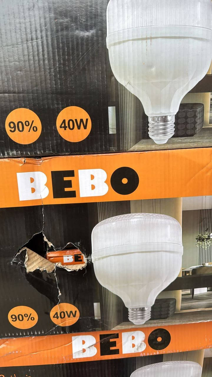 يالله 
اللهم صلي على محمدٍ وآلِ محمد 
مصـــــــــــــــباح  BEBO الأصلي 🔥
مايعجبك ترجعه مصباح غني عن التعريف 
متوفر 
20واط 2000دينار 
30واط 3000دينار 
40واط 4000دينار 
50واط 5000دينار 
60واط 7000دينار 

#وأيضاً_يتوفر_لدينا (لحوم و ألبان و مواد غذائية و كوزمتك)  

#يوجد_لدينا_توصيل 
 
#ماركت_حي_الصدريـن مقابل جنه أسعار النصر 
#عنواننا_الثقة_والتميز 
#أهلا_بـزبائننا_الكرام


**إذا كنت صاحب هذا الإعلان وتريد حذفه لأي سبب، رجاءا أرسل رسالة إلى الدعم الفني**