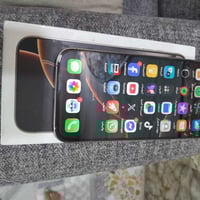 ايفون 16برو مكس شرق اوسط. بطاريه 97نضافه 100/100غراضه كامله سعره 1425و...