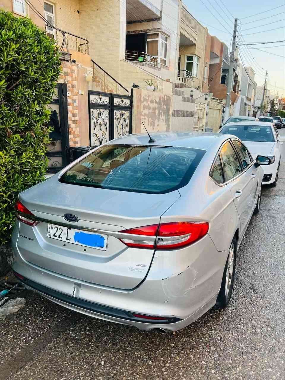 ماشااللە 

ڤۆرد :-فیوژن
موديل2017
مواسەفات :-SE
مەکینە :-15توربو
دوو کوشنی پشەوە:-کارەبا
کۆدی :-دەرگا
بصمه
سنوق:-بەسمە
کامێرە:-دواوە
حاسە
تایەو ویلی :-گەوەرە
لایت :-لید
تەحکوماتی؛-سوکان

زۆمواسەفاتی تر
 
سەیارەکە پێشو دوای کەپسە 
بي  بۆیاخە 
بێ ئیرباک و بێ ناو گرت

 
گێڕو مەکینە و تەحویل غرامە بە شەرت

سەنەوی و ژینگەو ڕێگاو بانی تازەیە 
*********** أربيل, العراق
