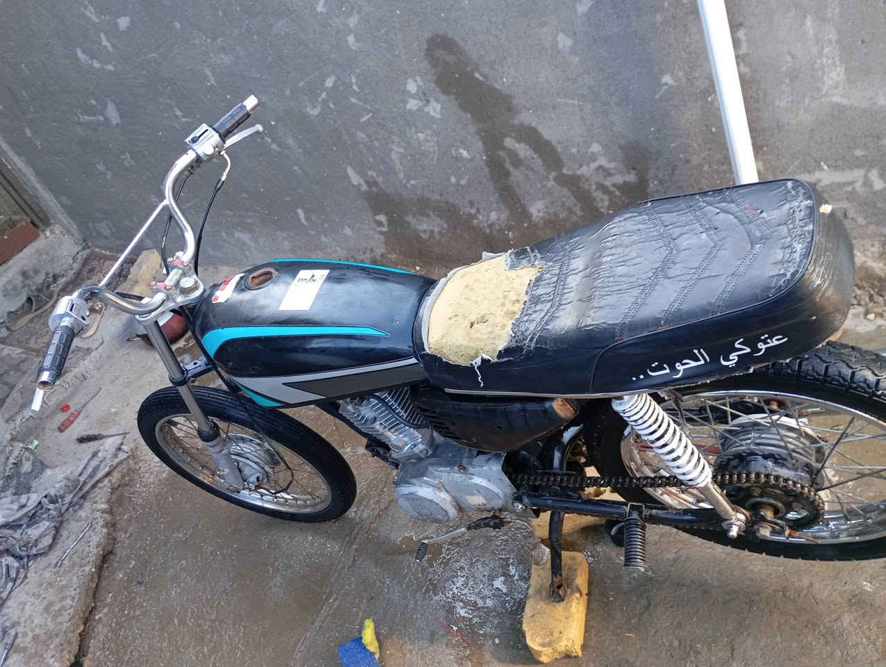 السلام عليكم دراجه لببع كلك كلك  مال كرب ما توكفك بطريقه عوزه شوي نوقص وتكمل تجفيت جديد ولفات ليون 01بوشه وبستم MTR كور جديد غراض كلن اصليات فصلته تخبل ما متواجد عل فيس هذه رقمي مكاني بابل ورديه ***********
