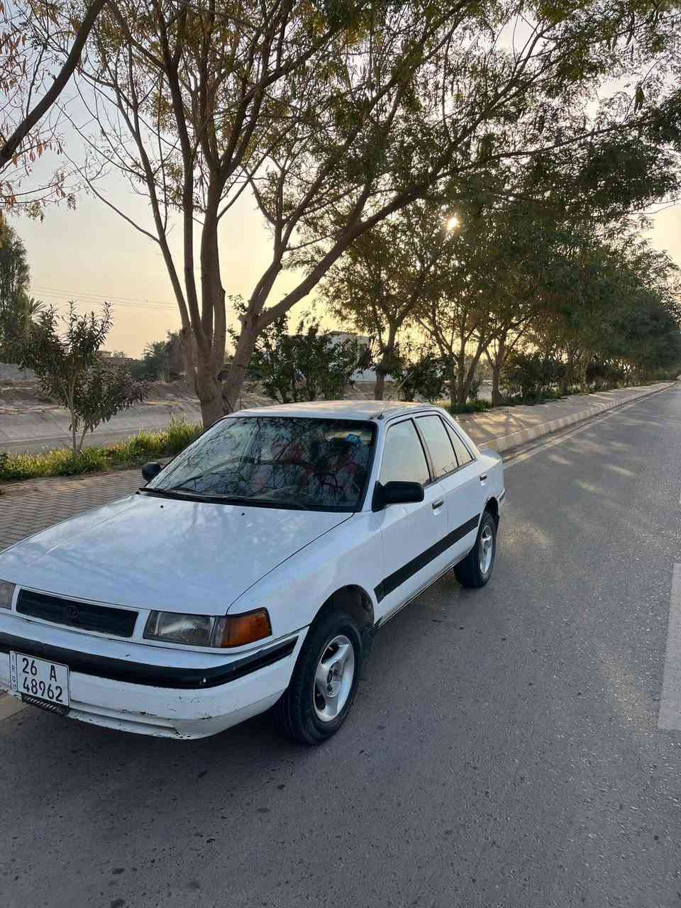 للبيع مازدا 323
موديل 93
سنويه جديده 
السعر 27وبيها مجال 
صلاح الدين بلد

‏‪***********‬‏
