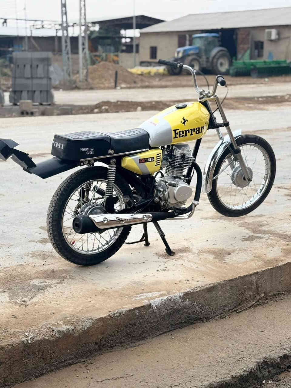 سلام عليكم دراجه مكينه نامه امتياز 2025
شاصي اوراق ارشه 2013 
دراجه تعمير 2025
مابيها اي نقص 
السعر 550
الرقم ***********
