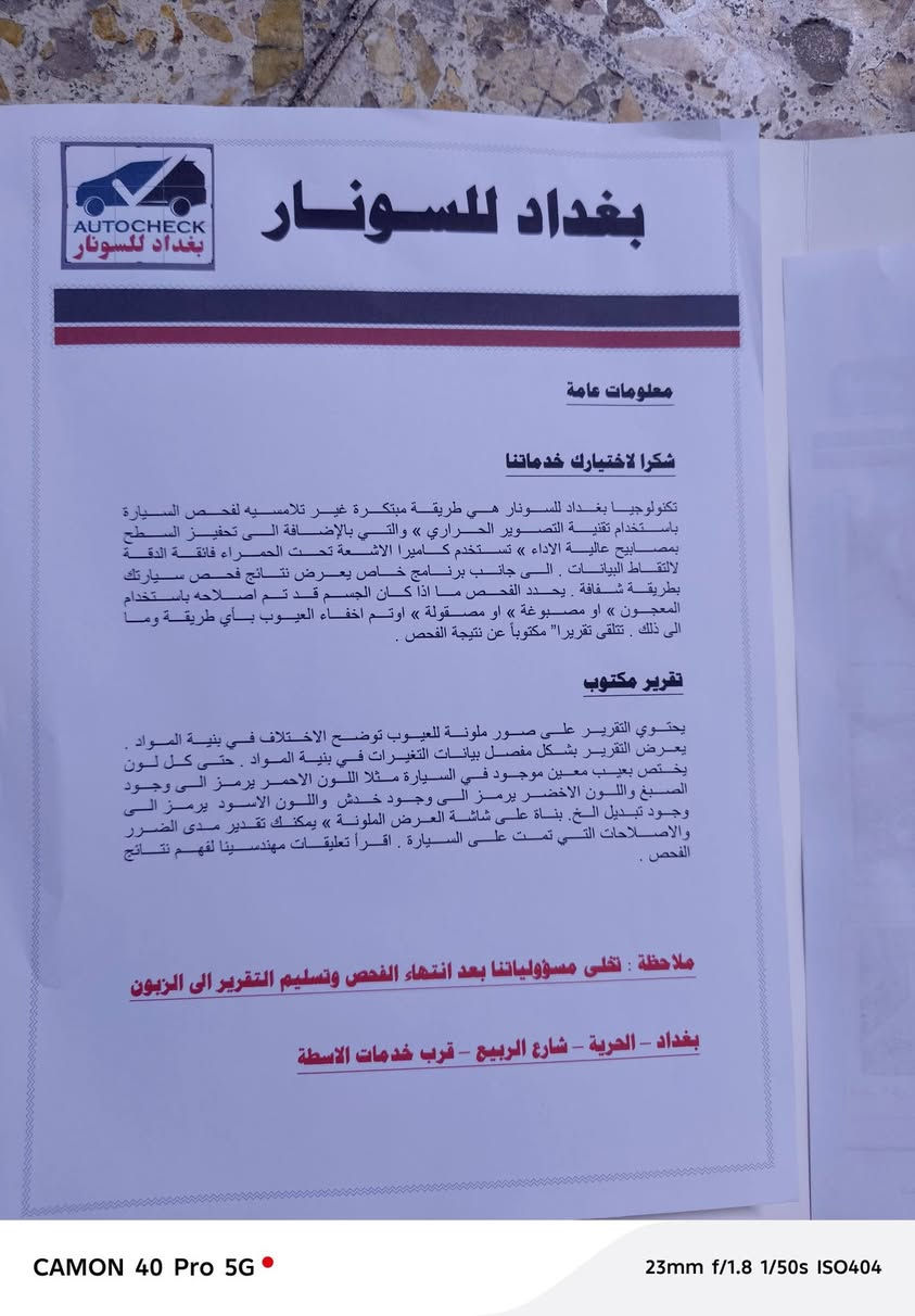 النترا ٢٠١٤ وارد كندي
محرك ١٨٠٠ دوش المرغوب
مصبوغة حزام 
السعر ١٠٠ ورقة بيها مجال للطيبين
للاستفسار ***********
   المكان بغداد الرسالة الثانيه
