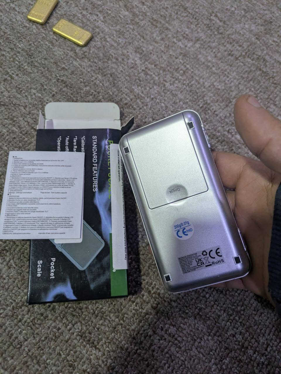 ميزان صغير بهل شكل اليفيدة يدفعلنا بي سعر وياخده


**إذا كنت صاحب هذا الإعلان وتريد حذفه لأي سبب، رجاءا أرسل رسالة إلى الدعم الفني**