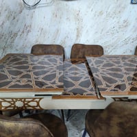 كنبة باندا • ميز طعام ٦كراسي • عربانة طفل دبلات