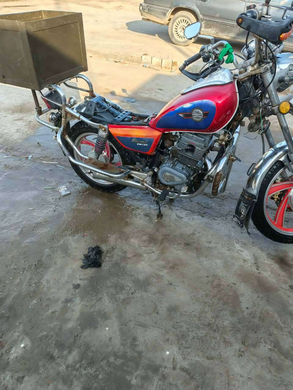 سلام عليكم درجه جونده البيع موديل 2018 دراجه نضفه  برغي ما مفتوح بيه كشنه موجود فاله عنه  اورق صولي بسم لدرجه ودرجه برغي ما مفتوح بيه  ولخاص مفتوح  واذه رقمي اي سفسار تصل عليه *********** العنوان بابل الكفل السعر ٥٥٠ وبيه مجال الشراي
