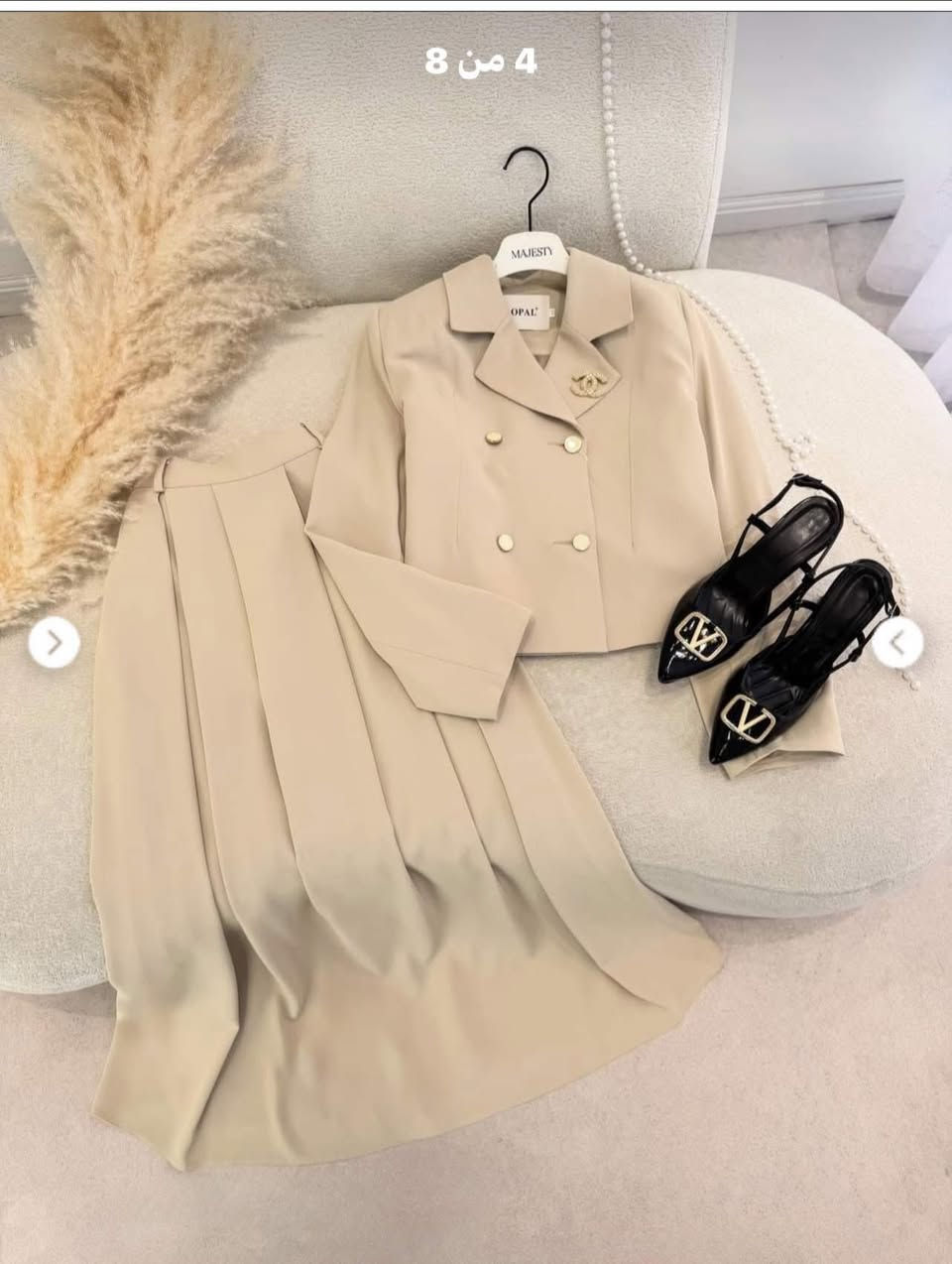مرحبا بنات 
هذا كوستم بعدة بالعلامة 
باللبس يجنن 
قياس ٣٨ 
اخذته ب ٦٥ 
ابيعه ب ٤٠ ويه التوصيل
لون بيجي


**إذا كنت صاحب هذا الإعلان وتريد حذفه لأي سبب، رجاءا أرسل رسالة إلى الدعم الفني**