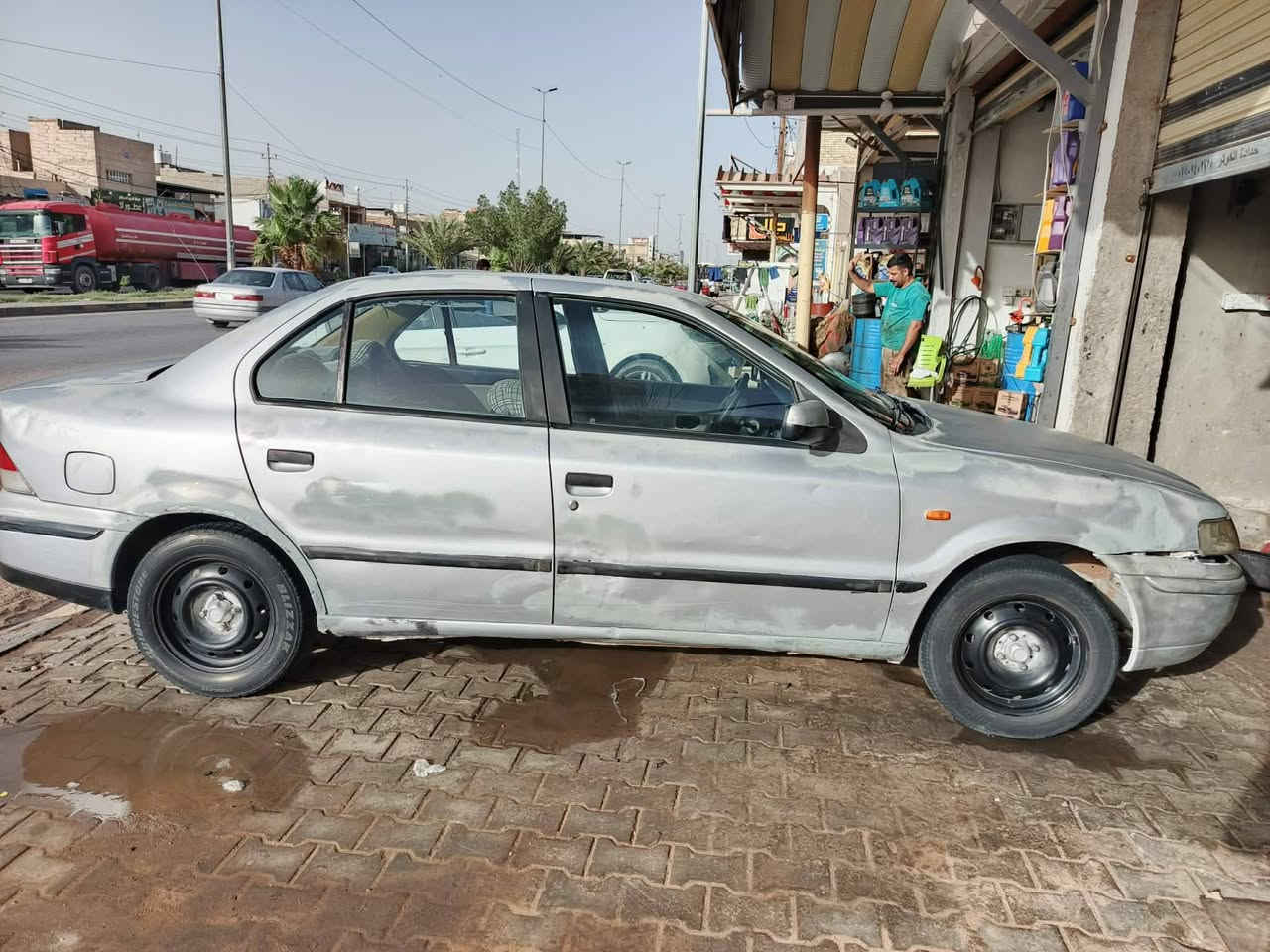 سلام عليكم 
سمند للبيع مديل 9 
  تبريد شغال تخم تاير حداديا جاهزه
رقم قادسيه نكليزي هزه جديد مداور ثاني يوم
السعر 25 وبيه مجال
***********
