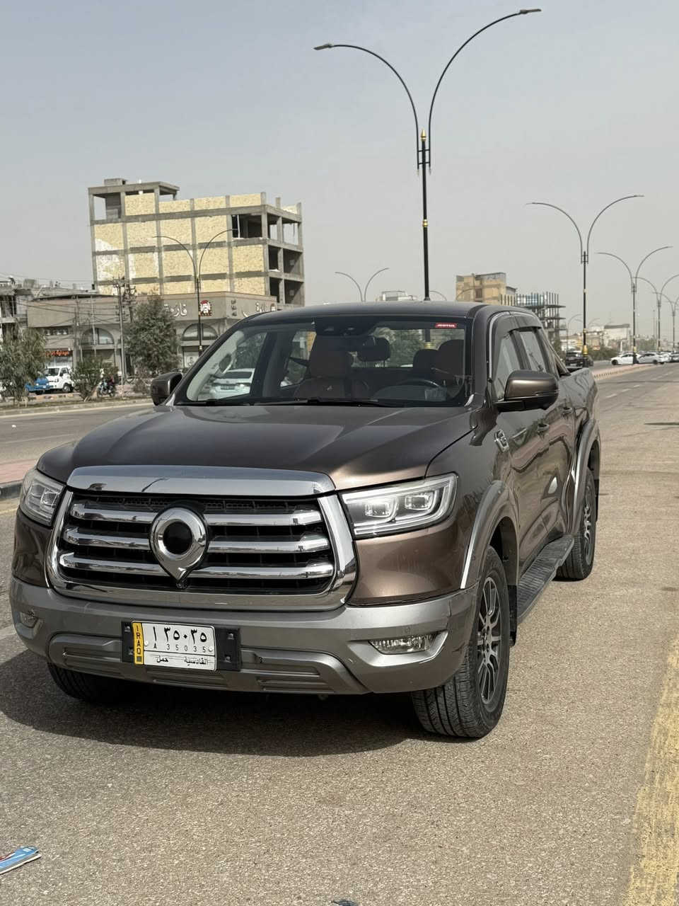 بيك اب كريت وول باور 2021
رقم القادسيه ( حرة ) تحويل ثاني يوم 
محرك 4 سلندر حجم 2000 توربو بانزين 196 حصان كير اوتوماتيك الماني 8 ) ZF نمر)
 مواصفاتها جداا كثيرة راح اذكر جزء منها ( شاشة كبيرة نڤيكيشن ، ٤ كاميرات , نقاط عمياء ، رادارات ، حساسات امامي وخلفي ، بصمة ، تشغيل عن بعد , دفع رباعي دبل اكسل، ديفلوك ,٣ انظمة قيادة ، تبريد قطعتين ، كشنات جلد نابا و الامامية كهرباء ، سيمي اوتو بارك ، لايتات عدسات زينون ، اوتو هولد ، شاحن وايرليس، تدفئة كشنات و ستيرن ، كامرات ٣٦٠ درجه ...

السيارة بيه دحجات بدون تبديل بدون صبغ 

السيارة عارضة ب ١٥٠ وبيه مجال بسيط 

مكان السياره نجف 

استفسار ‭٠٧٧١ ٩٢٢ ١١١٨‬ واتس
