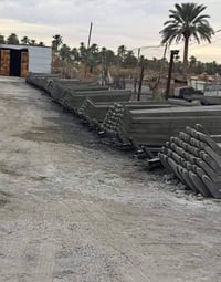 الى اصحاب البساتين و الحقول و كذلك البيوت يتوفر لدينا دنك كونكريت للطا...